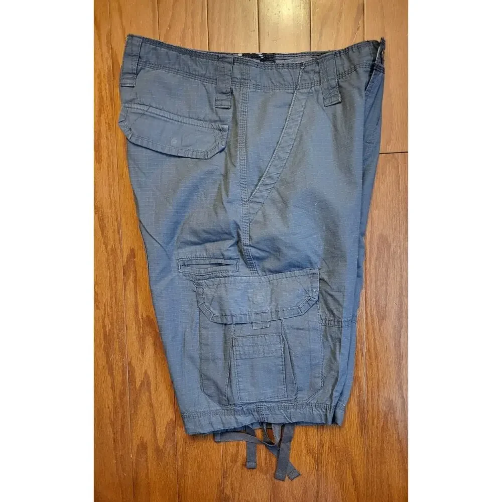 CSG Champs Sports Gear Cargo Shorts Men Size 30 Green Casual Lightweight